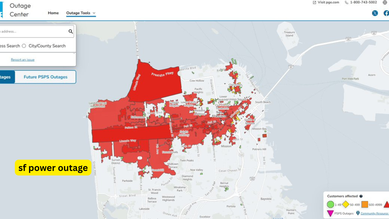 SF power outage